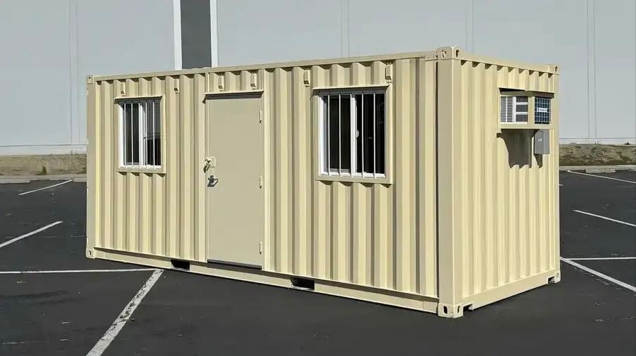 20ft Ground Level Office Container – Portable, Secure & Fully Equipped Onsite Workspace - Image 2