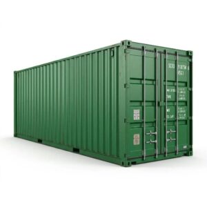 40ft High Cube Standard Container – One-Trip – Green