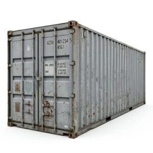 40ft High Cube Standard Container – Gray