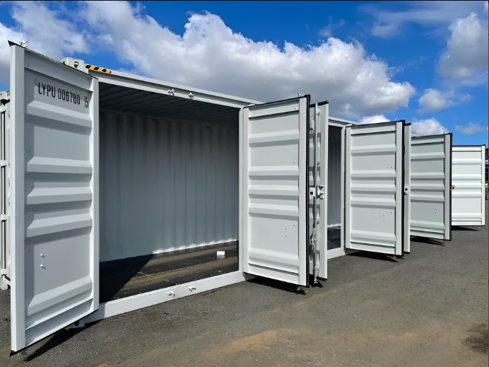 40ft One-Trip High Cube Shipping Container with 4 Side Doors - Image 2