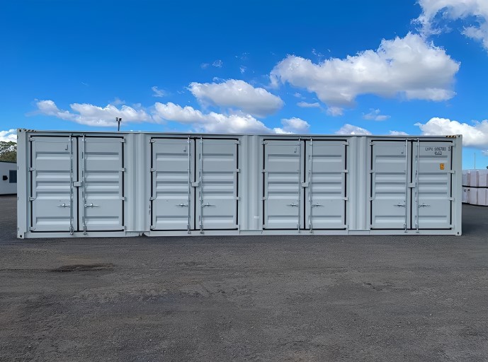40ft One-Trip High Cube Shipping Container with 4 Side Doors - Image 6