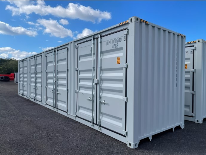 40ft One-Trip High Cube Shipping Container with 4 Side Doors - Image 7