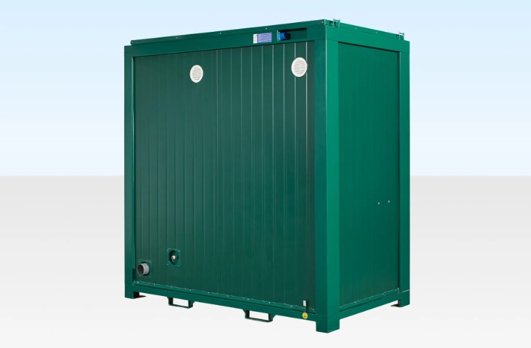1+1 Double Mains Toilet 8Ft x 5Ft (Green) - Image 2