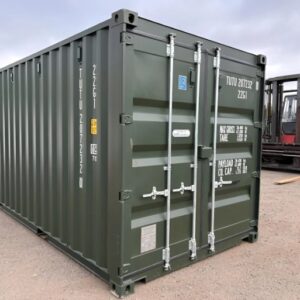 20Ft Shipping Container (One Trip) – Dark Green