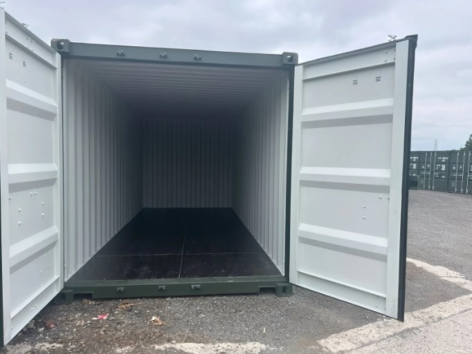 20Ft Shipping Container (One Trip) – Dark Green - Image 4