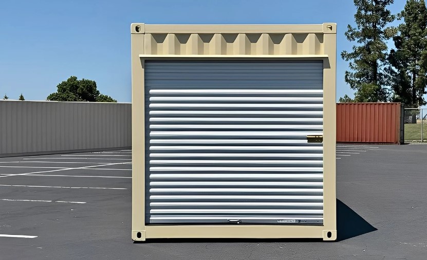 30ft Shipping Container with Roll-Up Door