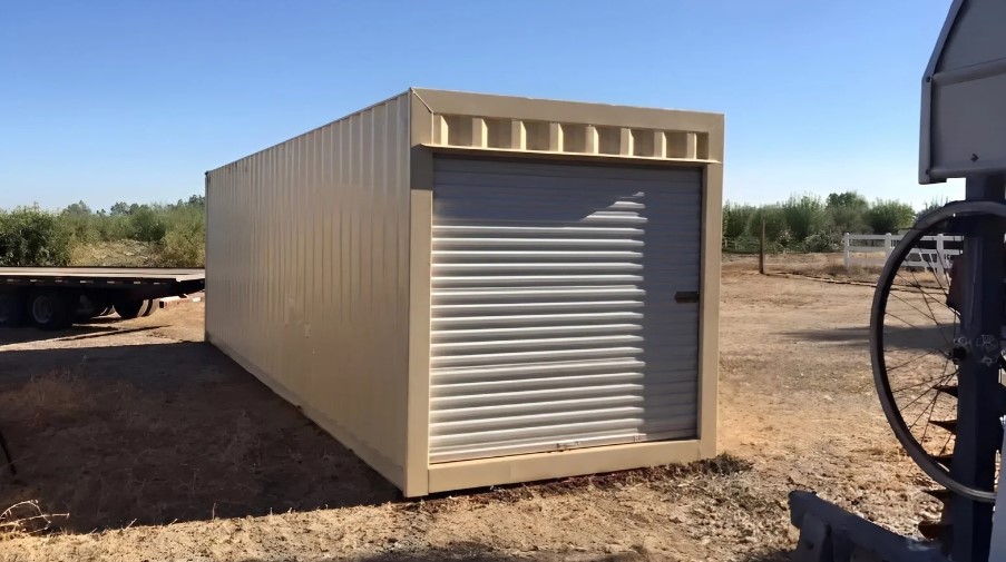 30ft Shipping Container with Roll-Up Door - Image 4