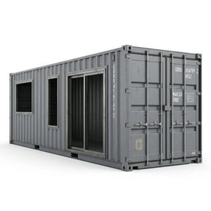 40ft HC 40ft Container Home Shell – Modified Shell – Gray