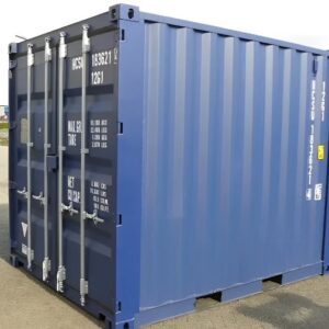 10Ft X 8Ft Shipping Container (One trip) – Blue