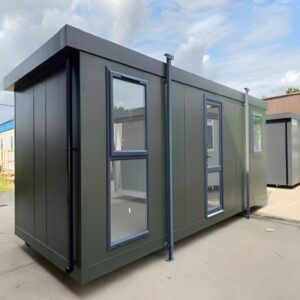 21ft x 8ft Office / Canteen Cabin – Anti-Vandal Portable Building