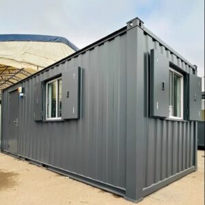 21ft x 8ft Office / Canteen Cabin – Anti-Vandal Portable Building
