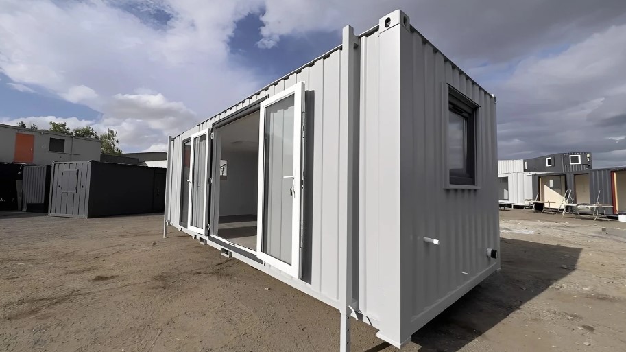 24ft x 9ft Site Office with Toilet – Sales Office