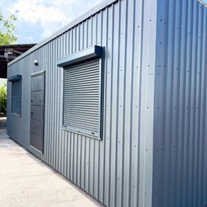 20ft Blue Shipping Container Cabin