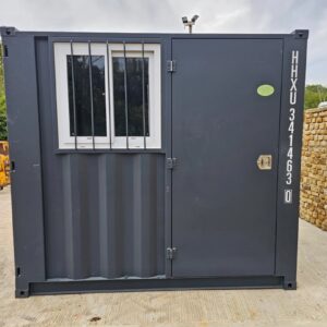 8ft Shipping Container Site Safe Lock Up Box Toolbox 8ft Workshop Shed Office