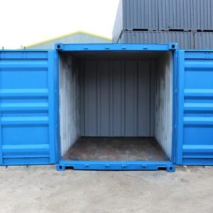 10ft Cut Down Shipping Container – Wind & Watertight Steel Storage Unit