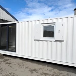 Converted 40ft Shipping Container | Open Plan Office | Portable Container Building