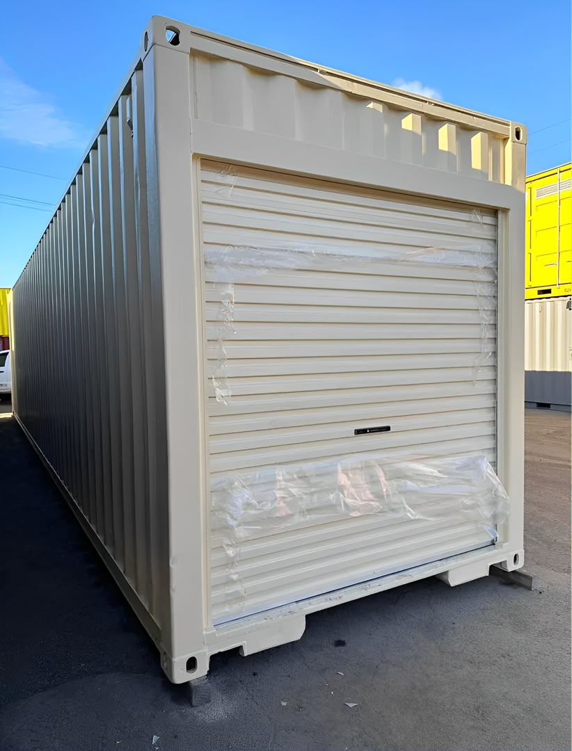 40ft X 8ft Shipping Container With Roll-Up Door - Image 2